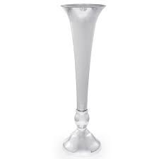 Floor vases with fashion set gl large vase flower modern simple european and. Large Silvered Fluted Glass Vase Home Accessories Vases