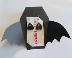 Planchette Earrings, 3D Printed Gothic Earrings,