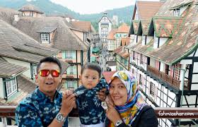It is the exit after genting highlands. Liburan Keluarga Cimil Ke Colmar Tropicale Malaysia Fahmianhar Com