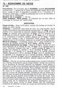 1 page de ressources pédagogiques. Bonhommes De Neige Au Tricot Blog De Le Tricot De Marcelle
