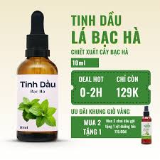 Tinh Dầu Bạc Hà Thơm Mát - 10ml