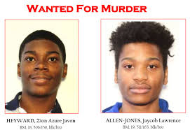 UPDATE******************** At approximately 6:00 PM today, Zion Hayward  reported to our headquarters with his attorney and family to turn himself  in. He was taken into custody at that time. We do not