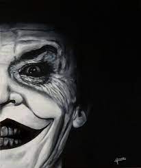 Joker Jack Nicholson Art Print Reproduction 10 X Etsy In 2021 Joker Art Joker Painting Joker Nicholson