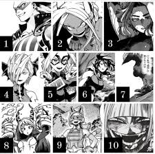 My Top 10 Strongest Female Characters : rBokuNoHeroAcademia