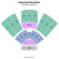 Concord Pavilion Seating Chart Concord Pavilion Concord