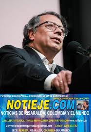 Presidente Gustavo Francisco Petro Urrego, decepcionado con los resultados  electorales del 29 de octubre. – Notieje.com