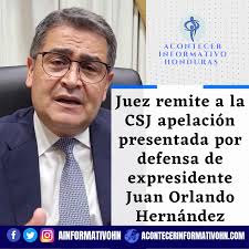 🚨 LO ÚLTIMO 🚨 || El juez de primera instancia, Edwin Ortez, remitió en  las últimas horas a la Secretaría General de la Corte Suprema de Justicia  (CSJ), el recurso de apelación