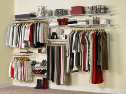 Adjustable closet organizer kit, white. Closet Systems 101 Hgtv