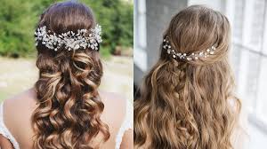 With the growing trend for bridal braids and hair accessories, this classic look has been completely updated and we've rounded up some of the best half up half down wedding hair examples to inspire you. Oz1bnv4ajwc4bm