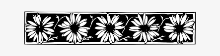Clip art has become a huge enterprise with the world really responding to visual ways of expression. Decorations Celtic Plants Flower Flowers Border Flower Border Clipart Black Transparent Png 640x320 Free Download On Nicepng