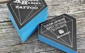 While some card designs work well across a variety of shapes, sending in an old project for printing, for a shape different from what was originally intended, can be a recipe for disaster. Diamond Shaped Business Cards