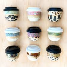 Travel Cups Lining Up Ready For The Next Release Coming Soon Having Trouble Choosing A Favourite Ceramic Shop Handmade Ceramics Coffee Bar Home