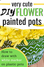 Can you paint on plastic flower pots? The Cutest Diy Idea Of Painting Plastic Flower Pots Learn To Create Beautiful Things