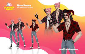 Surf witch là cosmetics outfit trong fortnite: Aestheticdemon On Twitter Skin Concept Wave Demon A Male Counterpart Of Surf Witch Fortnite T5gcontest Top5gamingx