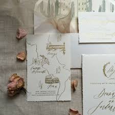 Destination Wedding Invitations Tuscan Invitations Gold Foil Invitations Handm Handmade Wedding Invitations Destination Wedding Invitations Wedding Cards