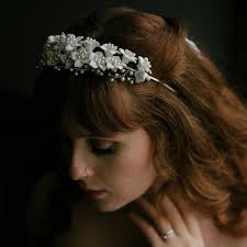 Clay Wedding Tiara
