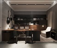 A Chic Apartment In Odessa Ukraine Home Office Design Home Office Layouts Office Interior Design