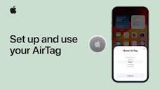 How to set up and use your AirTag | Apple Support - YouTube