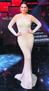 Indian bollywood actress sonakshi sinha showcases a creation by designer nadita mahtani at the bombay times fashion week 2018 in mumbai on march. Actress Sonakshi Sinha Signs Web Project With Netflix