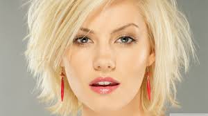 Blue eyes and blonde hair is indigenous to the middle well it is not as common as dark hair and dark eyes; Wallpaper Face Women Model Blonde Long Hair Blue Eyes Short Hair Open Mouth Looking At Viewer Makeup Celebrity Singer Actress Black Hair Nose Emotion Person Skin Head Elisha Cuthbert Girl Beauty