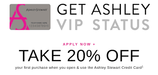 Other features of ashley stewart credit card includes no yearly fees and lowest monthly payments. Www Ashleystewart Com Credit App Landing How To Apply Ashley Stewart Credit Card Online