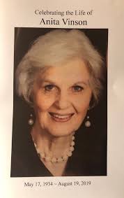 Anita Clotilda (Wilson) Vinson Obituary August 19, 2019