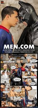 Men.com: Batman V Superman – A Gay XXX Parody Part 3 with Allen King, Dario  Beck, Massimo Piano, Topher Di Maggio and Trenton Ducati - QueerClick