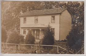 Rppc Albia Iowa House Built In 1858 Postmarked 1909 Albia House Built Iowa