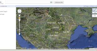 Harta rutiera romania distante km. Harta Romaniei Satelit Google Harta
