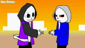 The meme battle of the ages! Epic Sans Vs Dust Sans Animation Youtube