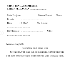 Check spelling or type a new query. Soal Uas Bahasa Jawa Kelas 7 Dan Kunci Jawaban Peranti Guru