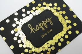 Diy Happy New Year Card New Year Cards Handmade New Year Card Happy New Year Cards