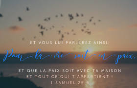 Retrouver La Paix Paix Versets