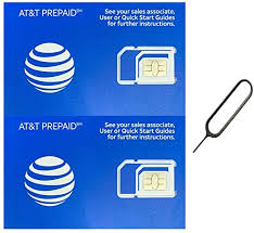 Free shipping on orders over $25 shipped by amazon. Amazon Com 2 Pack Authentic At T Att Sim Card Micro Nano Standard Gsm 4g 3g 2g Lte Prepaid Postpaid Starter Kit Unactivated Talk Text Data Hotspot Free Tray Removal Remover Eject Pin Key Tool