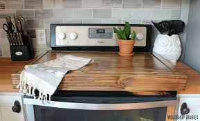 5% coupon applied at checkout. Make A Diy Wooden Stove Top Cover And Add More Counter Space To Your Kitchen