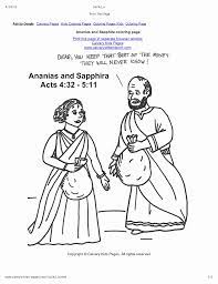 Now the disciples have the task of sharing the good news with the world. Ananias And Sapphira Coloring Page Ananias And Sapphira Coloring Pages Bible Crafts For Kids