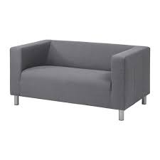 Klippan Flackarp Grey Compact 2 Seat Sofa Ikea Ikea Small Sofa Ikea Sofa Small Sofa