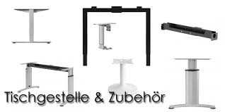 + schreibtisch untergestell für tischplatte ca. Einzelne Schreibtischgestelle Tisch Untergestelle Eos Buromobel