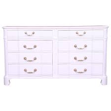 French provincial bedroom set refinished. John Widdicomb French Provincial White Lacquered Dresser Newly Refinished For Sale At 1stdibs