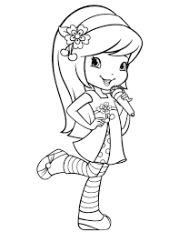 Best online animes series here. Strawberry Shortcake Raspberry Coloring Pages