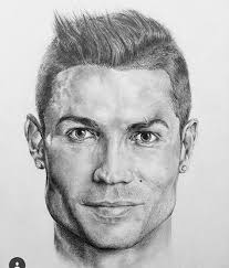 christiano ronaldo drawing by peterburtart illustration christianoronaldo portrait drawing pencil sketch portrait celebrity drawings christiano ronaldo drawing by