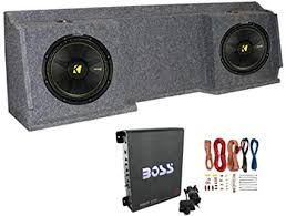 Will the impedance of each subwoofer's resistance. Amazon Com 2 Kicker 12 Subwoofers Gmc Chevy Silverado Ext Cab 99 06 Box Amp Wiring Home Audio Theater