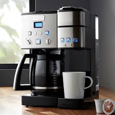 Cuisinart Coffee Center 12 Cup Coffeemaker And Single Serve Brewer Reviews Crate And Barrel Dual Coffee Maker Camping Coffee Maker Single Coffee Maker