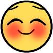 Blushing Emoticons - Slangit