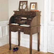 Scrivania Secretaire In Massello Di Tek Verniciato L 82 Cm Scarlett Maisons Du Monde Decorazioni Arredamento Mobili