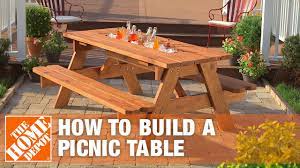 75 Diy Projects That Will Make You Never Want To Leave Your Backyard Build A Picnic Table Picnic Table Backyard