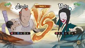 Naruto Shippuden: Ultimate Ninja Storm 4, Jirobo VS Haku! (Masked) - YouTube