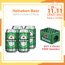 Ready for international shipping with competitive price. Heineken Beer Can 320ml X 4 Cans X 2 Packs Online Shopping Malaysia Hong Kong Online Store 28mall Com