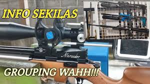 Senapan pcp bullpup import, senapan. Tes Akurasi Pcp Marauder Od 38 Laras Sj Tabung Titanium Pesanan Bapak Abun Kalimantan Barat Youtube