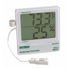 Extech Digital Hygrometer, Remote Probe 445715 | Zoro
